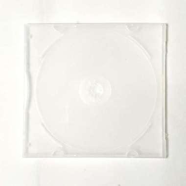 Tempat CD DVD Kotak Plastik Hard Case Mika Casing Pelindung Transparan