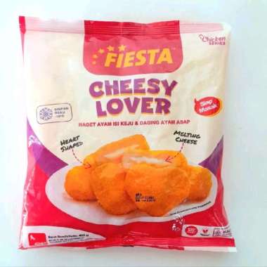 Promo Harga Fiesta Naget Cheesy Lover 500 gr - Blibli