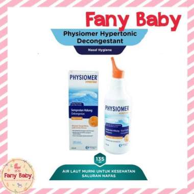 Physiomer Hypertonic Semprotan Hidung Dekongestan 135ml