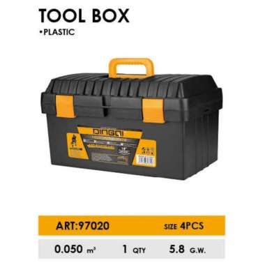 DINGQI Tas Kerja Tempat Perkakas Tool Bag Tool Box 4Pcs 97020