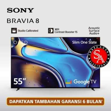 OLED UHD Google TV 55 Inch SONY Type : K-55XR80 - Triluminos PRO ( MEDAN )