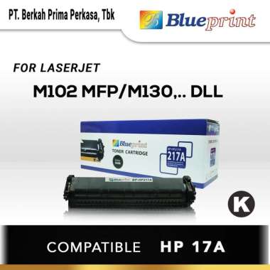 Toner Cartridge HP Laserjet 17A Laserjet BLUEPRINT BP-HP217A - Hitam
