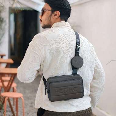 TAS SELEMPANG PRIA PEDRO SLING BAG ORIGINAL ASLI ORI BRANDED PM049