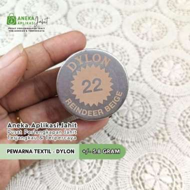 DYLON PEWARNA TEKSTIL / PEWARNA PAKAIAN / WANTEX / PEWARNA KAIN CELANA 22 BEIGE