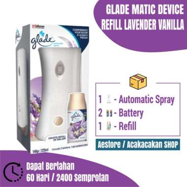Glade Matic Device + Refill Lavender & Vanilla - Matic+Device - lavender, EXTRA PACKING lavender