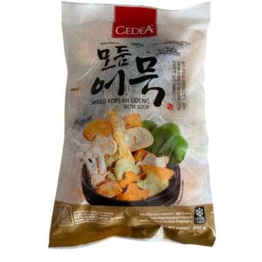CEDEA KOREAN MIXED ODENG WITH SOUP 340GR ODEN CAMPUR KOREA DENGAN SUP HALAL