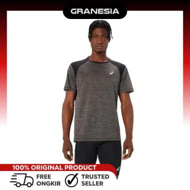 ASICS Road Mens Running T-Shirt I211C99201|Baju Olahraga Lari Pria S