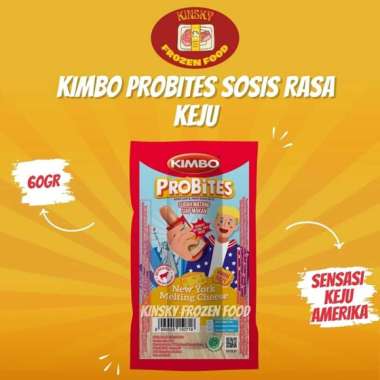 KIMBO PROBITES SOSIS KEJU 60GR
