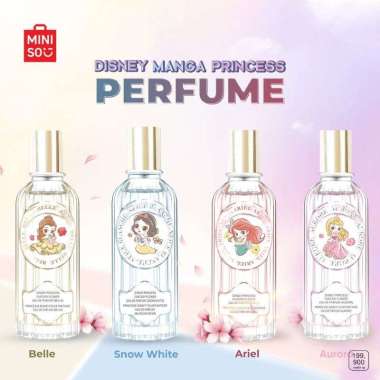 Miniso x Disney Princess Parfum Wanita EDP Perfum Fantasy Flower Eau de Parfum 60ml Aurora