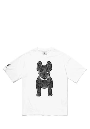 Silk Radog Short Sleeve Tshirt - White