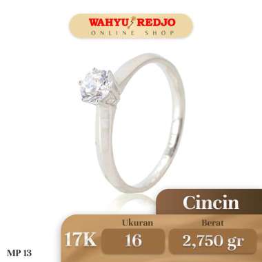 Cincin Emas Kadar 17K Wahyu Redjo CC-17K-28675491-PMR