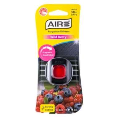 Parfum Mobil - Aromate Aire Fragrance Diffuser Vent Clip, Parfum Pewangi Mobil Wild Berry