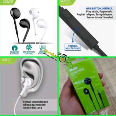 Robot RE10 Headset Earphone MIC microphone