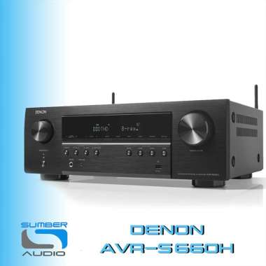 Denon AVR-S660H Amplifier Home Theatre 5.2 Ch 8K ARC EARC AVRS660h