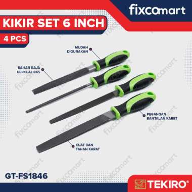 TEKIRO KIKIR SET 6" 4 PCS / KIKIR SET