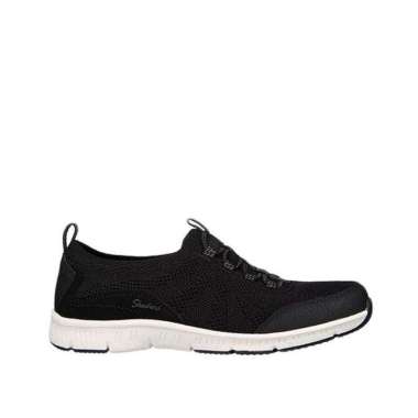Sepatu Slip On Wanita Skechers BE COOL Black Original 39