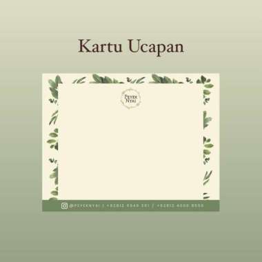 Kartu Ucapan Peyek Nyai