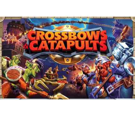Crossbows & Catapults Board Game Fortress Wars Epic Set
