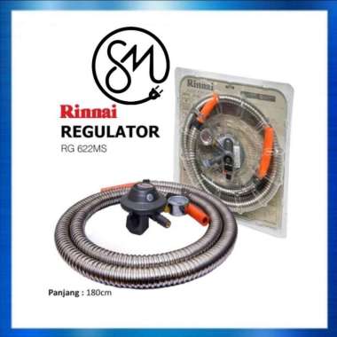selang paket regulator Rinnai RG-622MS RG622MS 622 MS low pressure
