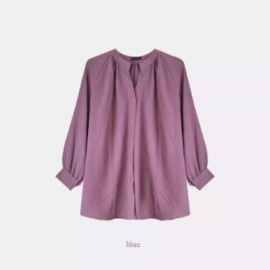 Bigissimo - Aversa Blouse | Atasan Wanita Blouse Kemeja Kerja Kantor Formal Casual Bigsize Jumbo 4X 