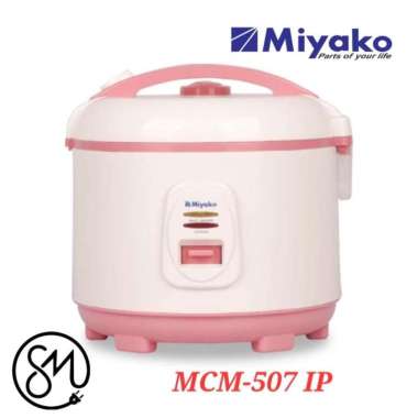 Magic com Miyako MCM-507 IP Rice cooker 1.8 Liter Ivory Pink 507IP