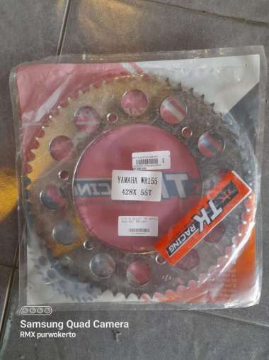 Gir Belakang Yamaha WR155 Ukuran 55