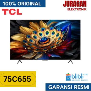TCL Tv 75C655 75 Inch Qled Pro Dolby Vision Dolby Atmos 120HZ