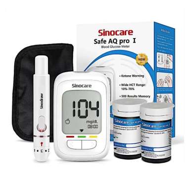 Sinocare Safe AQ Pro 1 - Alat Tes Gula Darah Alat