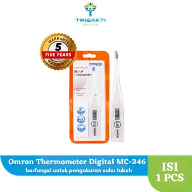 Thermometer Digital Omron MC-246 - Akurasi Tinggi, Anti Air