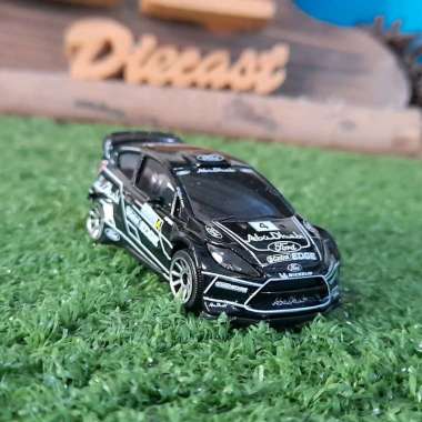 Diecast Miniatur Ford Fiesta hitam skala 1:64