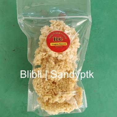 Snack Beras Rengginang Bipang Vegetarian Vege RC Vegan Snack khas Pontianak - Enak & Gurih