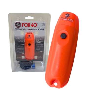 PELUIT ELEKTRIK FOX 40 PLUIT ELECTRIC WASIT OLAHRAGA PRIWITAN BATERAI Oren