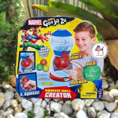 Marvel Heroes Goo Jit Zu Squeeze Ball Creator