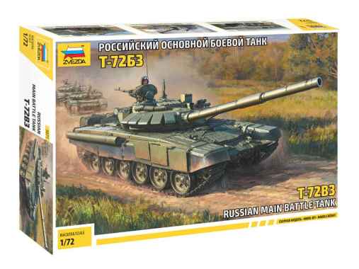 Tank Russian main battle tank T-72B3 Skala 1:72 Zvezda