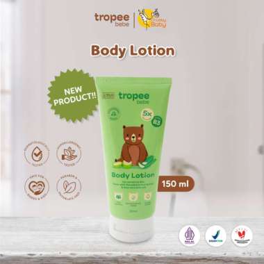 Tropee Bebe Body Lotion 150ml | Melembutkan dan Melembapkan Kulit