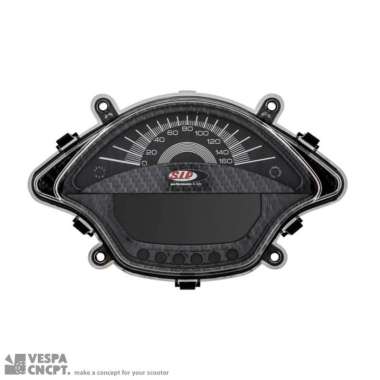 SPEEDOMETER DIGITAL SIP CARBON VESPA SPRINT PRIMAVERA 3V IGET