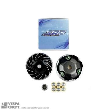 SRP-USR VARIATOR SET + FLYWHEEL VESPA SPRINT PRIMAVERA LX S GTS 150CC