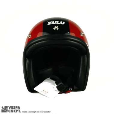HELM HELMET ZULU VIPER RED RUBBER
