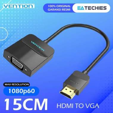 CONVERTER HDMI TO VGA / KABEL HDMI KE VGA / KONEKTOR HDMI TO VGA ORI Premium Quality