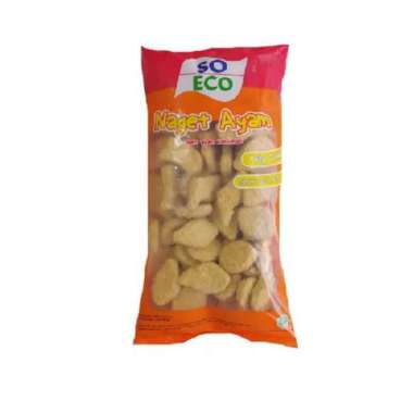 SO ECO CHICKEN NUGGET 1KG NAGET AYAM HALAL CARTON (6 PCS)