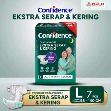 Confidence Classic Night L7 Popok Perekat Dewasa