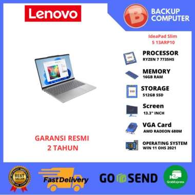LAPTOP LENOVO IdeaPad Slim 5 13ARP10 83J2000LID Ryzen 7 7735HS 16GB RAM