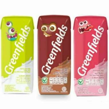 Promo Harga Greenfields UHT Full Cream 125 ml - Blibli