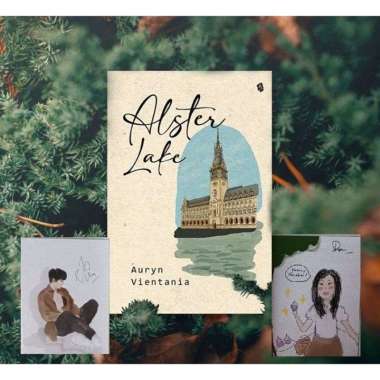 Paket Novel Auryn Vientania Alster Lake Dan Turning Page Hard Cover Alster Lake