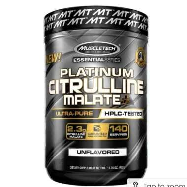 MuscleTech Platinum Citrulline Malate Plus, Unflavored 492g