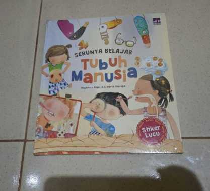 Buku Edukasi Anak Serunya Belajar Tubuh Manusia