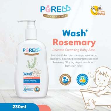 Pure BB Wash Rosemary 230ml | Sabun Mandi Bayi