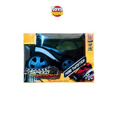 Mainan R/C Anak Emco Speed Demonz Mini Twister 27 Mhz Teal Tempest
