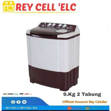 mesin cuci LG 9kg 2 Tabung / bandar lampung only