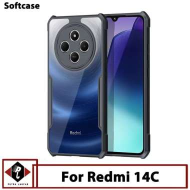 Casing Transparan Redmi 14C Softcase Shockproof Slim Armor Redmi 14C